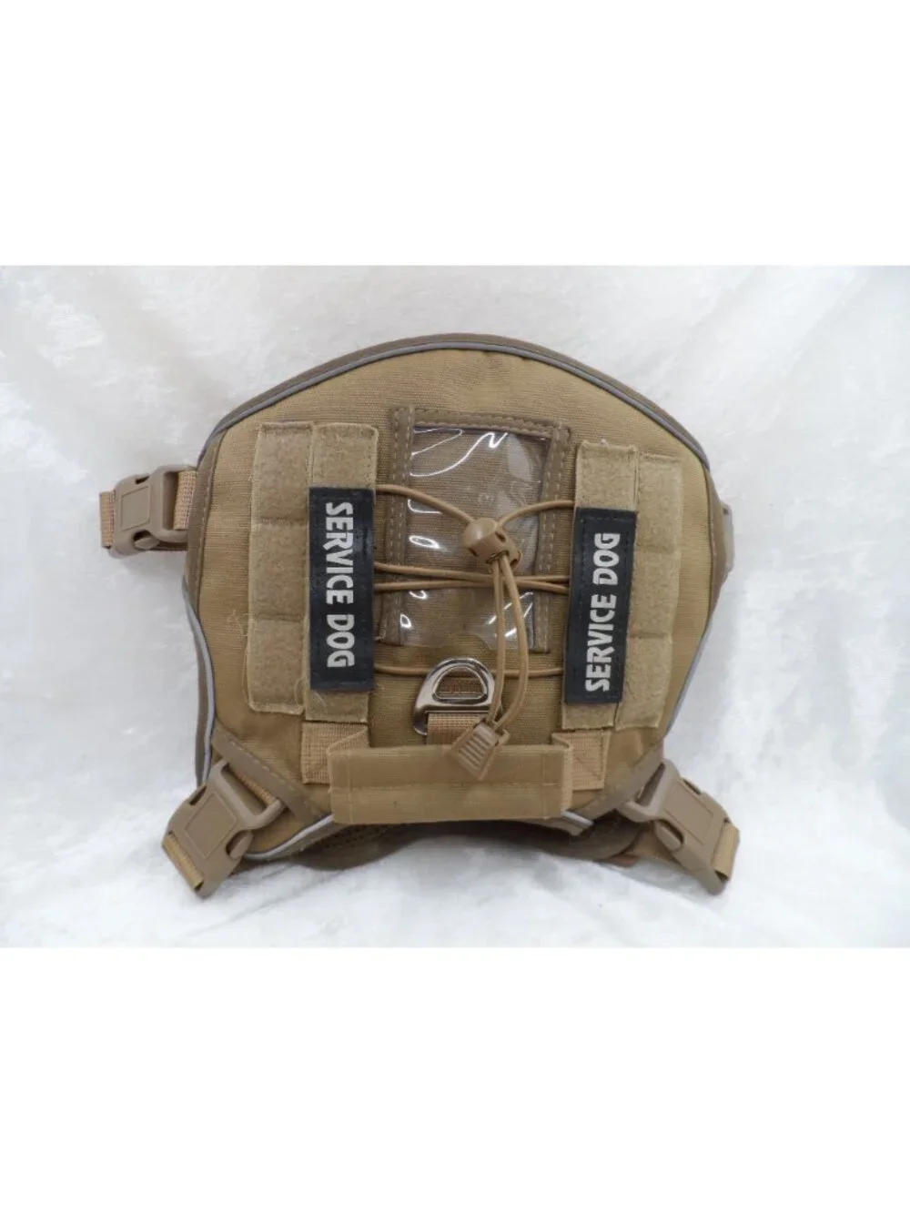 Service Dog Tactical Harness With Adjustable Straps & D-Ring Attachment Size S